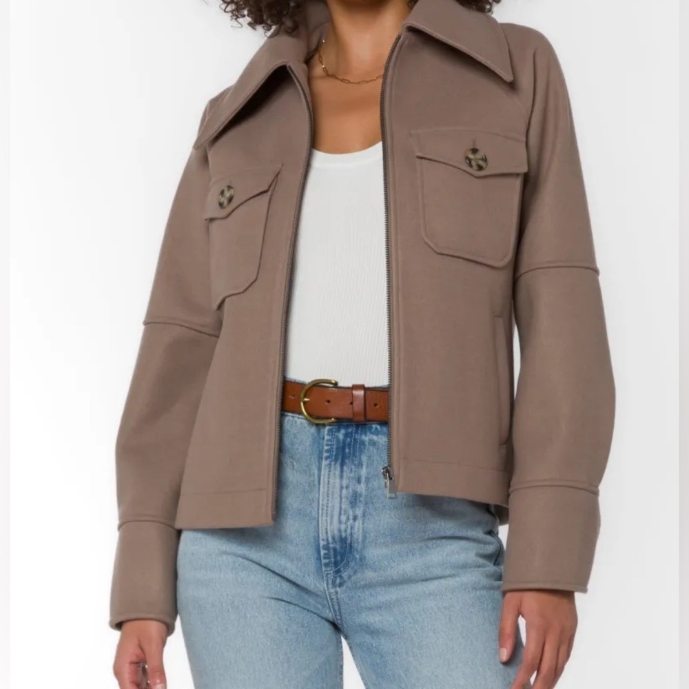 Velvet Heart Stassi Oat Structured Utility‎ Jacket